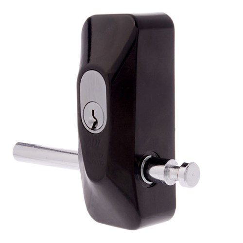 ADI 444 Single Blocklok, Rear Fixing in Florentine Bronze, Keyed to Differ - 444FB