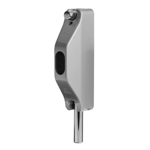 ADI SL5 Slimline Lockable Bolt in Satin Chrome, Less Cylinder - SL5SCLC
