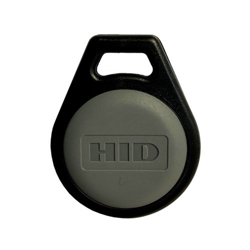 HID Seos Keyfob with 8K Memory and Grey Insert, Static 7 Byte UID, Programmed and Printed by LSC, Minimum Quantity 10 - 5266VNNN7