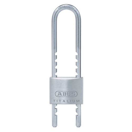 ABUS 64 Series Premium Padlock with 50mm Aluminium Body and 60-150mm Adjustable Hardened Steel Shackle KA 6501 - 64TI/50HB60150KA1