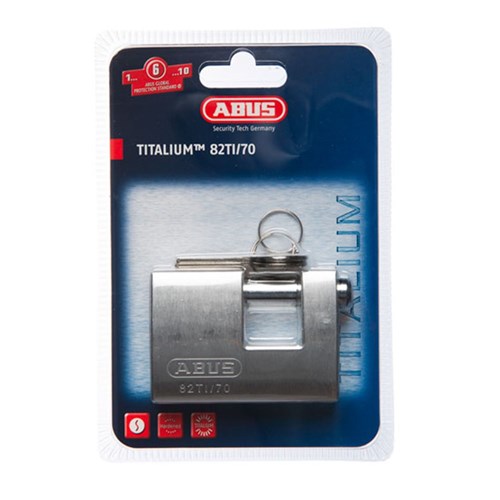 ABUS MONOBLOCK 82TI/70 DP TITALIUM