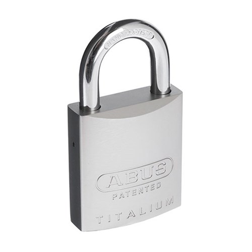ABUS 83AL Series Premium Rekeyable Padlock with 45mm Silver Aluminium Body and 25mm Hardened Steel Shackle KA 4302 - 83AL45NNATKA2