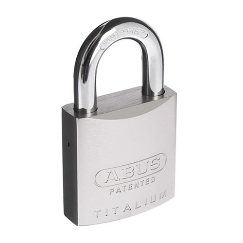ABUS 83AL Series Premium Rekeyable Padlock with 50mm Silver Aluminium Body and 25mm Hardened Steel Shackle KA 4302 - 83AL50NNATKA2