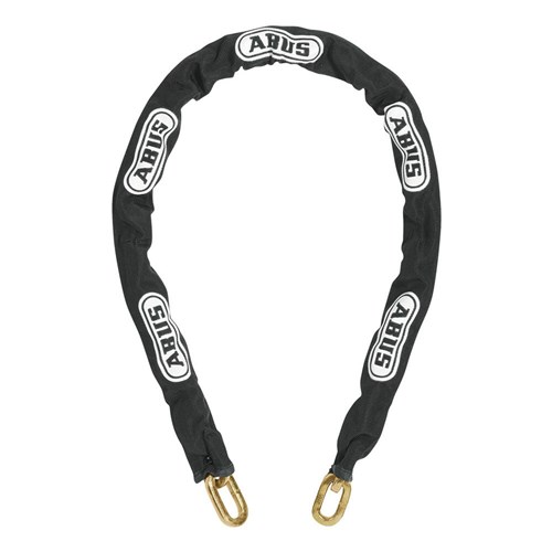 ABUS Chain Square 8mm x 140cm with Black Sleeve - 8KS140BLK