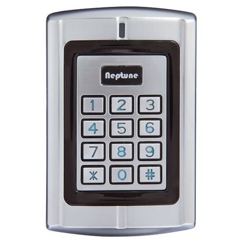 Neptune Standalone/Wiegand Keypad with HID/EM Reader, IP68 - ACKPWB6K