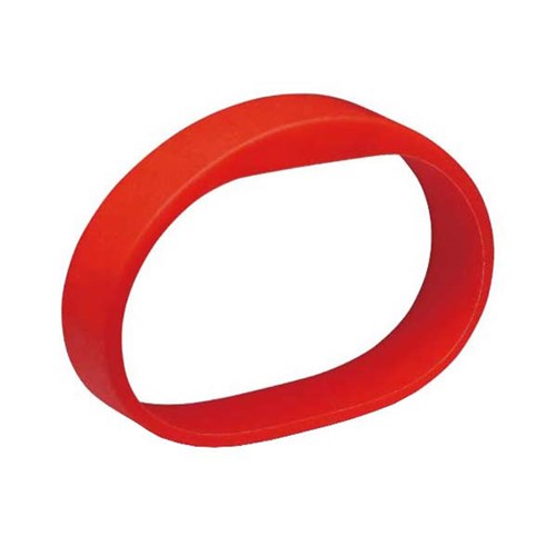 ACSS Wristband, MIFARE Classic 1K S50, Straight, Red, Small