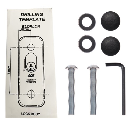 ADI Spare Accessory Kit to suit 444 Series Single Blocklok - 444ACCKIT
