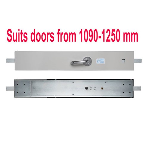 ADI 2 Point Locking Bar LB702-1/335 LH with Internal Lever and External Lever, Key Locking and Indicator for Doors 1080-1250mm  - ADI7021335LH