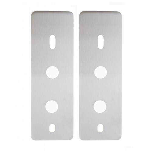 ADI Door Scar Plates to suit Lockwood 530 Cortex, 230x75x1.6mm, Pack of 2 - CTXSPSSS