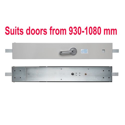 ADI 2 Point Locking Bar LB702-1/175 LH with Internal Lever and External Lever, Key Locking and Indicator for Doors 930-1080mm  - ADILB7021175LH