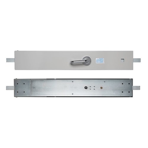 ADI 2 Point Locking Bar LB702-1 LH with Internal Lever and External Lever, Key Locking and Indicator for Doors 770-930mm  - ADILB7021LH