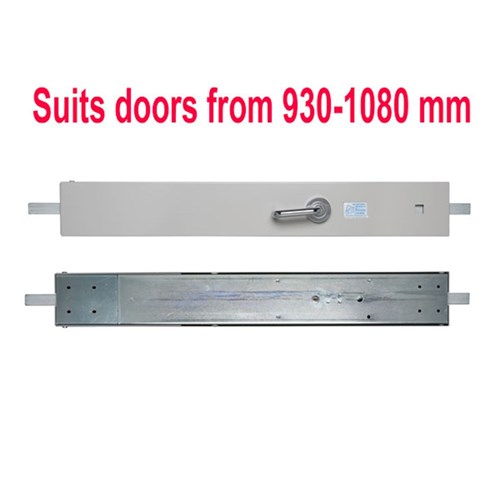ADI 2 Point Locking Bar LB802-1/175 LH with Internal Lever and External Key Locking and Indicator for Doors 930-1080mm - ADILB8021175LH