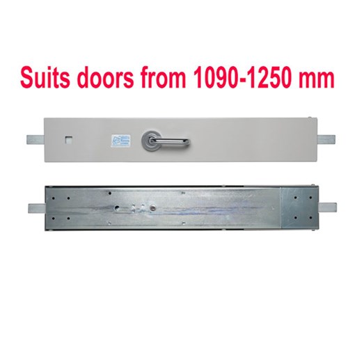 ADI 2 Point Locking Bar LB802-1/335 RH with Internal Lever and External Key Locking and Indicator for Doors 1080-1250mm  - ADILB8021335RH