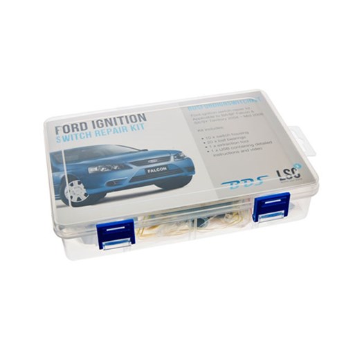 BDS FORD IGNITION SWITCH KIT REPAIR FALCON 10PCS+TOOL+BEAR