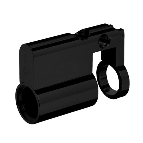 BRAVA Metro Euro Half Cylinder with Fixed Cam 6 Pin without Barrel Matt Black 45mm - 9555-5 BRM905555NBMB