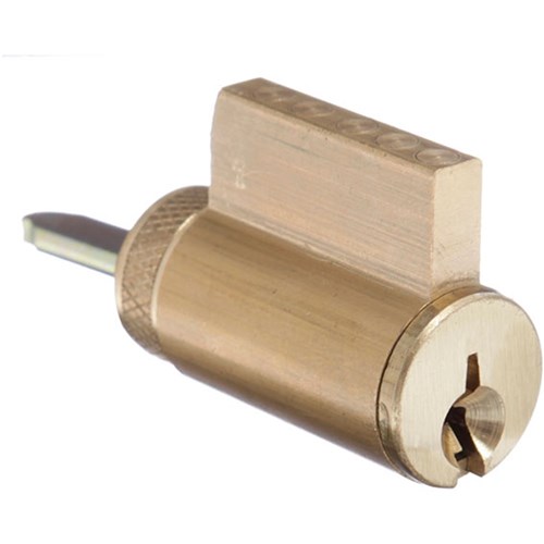 BRAVA Metro PD Cylinder TE2 Profile KD Polished Brass - BRMETCYLTE2KD