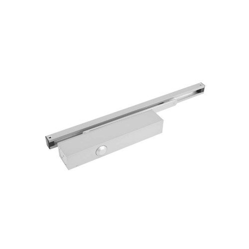 Briton Door Closer Track Arm EN1-3 with Backcheck in Silver - B1120BT-SE