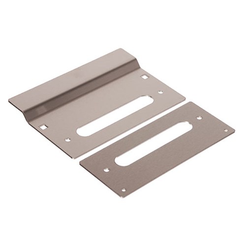 BDS Blocker Plate Set for Plate Furniture and 60mm Backset Mortice Lock 179x120+75mm SS - BPCL3570
