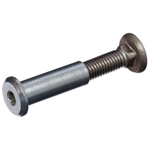 BDS Blocker Plate Sex Bolt M8 Thread Standard for Doors 35-50mm Stainless Steel - M8SEXBOLTSS