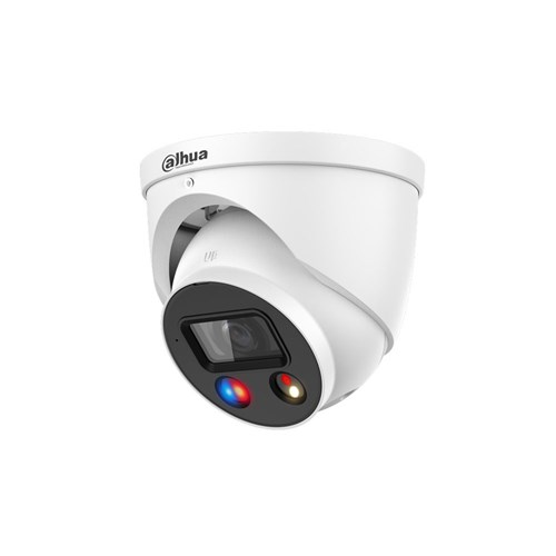 Dahua WizSense Series 8MP TiOC 3.0 Active Deterrence Eyeball Network Camera with 2.8mm Fixed Lens and AcuPick Technology, IP67 - DH-IPC-HDW3849H-AS-PV-ANZ-S2