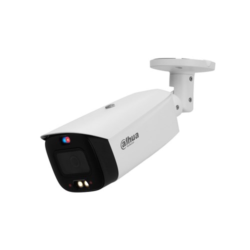 Dahua WizSense Series 6MP TiOC 3.0 Active Deterrence Bullet Network Camera with 2.8mm Fixed Lens and AcuPick Technology, IP67 - DH-IPC-HFW3649T1-AS-PV-ANZ-S2