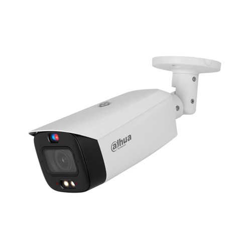 Dahua WizSense Series 8MP TiOC 3.0 Active Deterrence Bullet Network Camera with 2.8mm Fixed Lens and AcuPick Technology, IP67 - DH-IPC-HFW3849T1-AS-PV-ANZ-S2