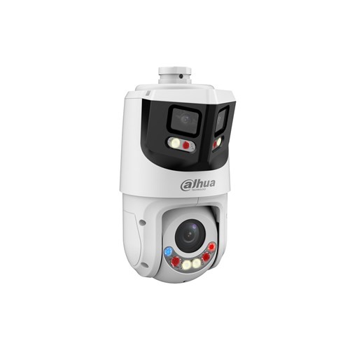 Dahua X-Spans Series Twin TiOC 4MP PTZ and 2x4MP Duo Panoramic Network Camera, 25x Optical Zoom with Starlight Technology, IP66 - DH-SDT4E425-8P-GB-APV1