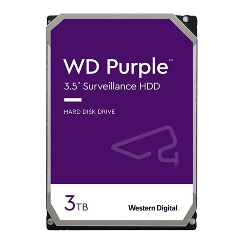Western Digital 3TB Purple 3.5inch Surveillance Hard Drive