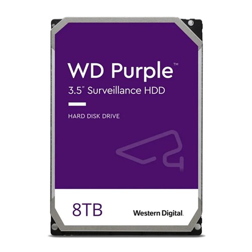 Western Digital 8TB Purple 3.5inch Surveillance Hard Drive