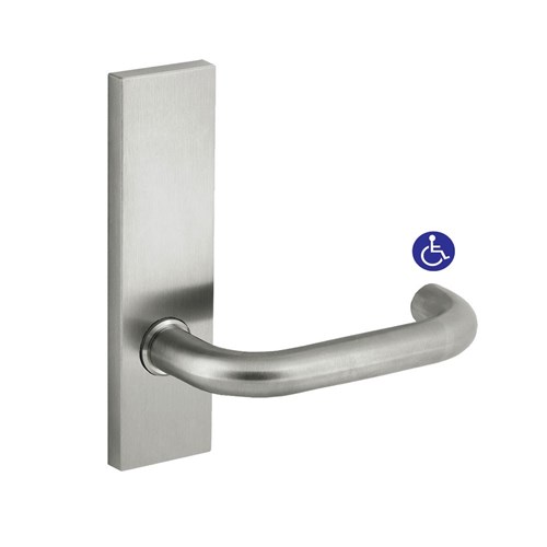 dormakaba Furniture Square End Plate Concealed Fix with 70 Lever SSS - 6605/70SSS 9400000016606