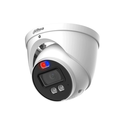 Dahua Active Deterrence Series 5MP TiOC Eyeball HDCVI Camera with 2.8mm Fixed Lens, Full-Colour Technology, IP67 - DH-HAC-ME1509H-A-PV-0280B
