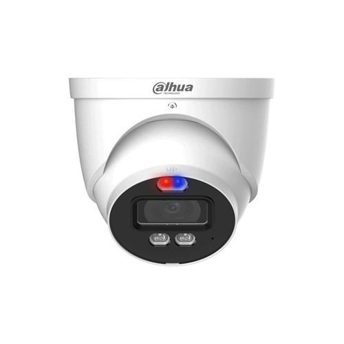 Dahua Active Deterrence Series 5MP TiOC Eyeball HDCVI Camera with 2.8mm Fixed Lens, Full-Colour Technology, IP67 - DH-HAC-ME1509H-A-PV-0280B