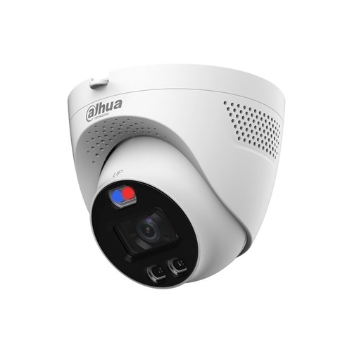Dahua Active Deterrence Series 5MP TiOC Eyeball HDCVI Camera with 2.8mm Fixed Lens, Full-Colour Technology, IP67 - DH-HAC-ME1509TQP-PV