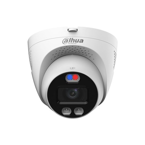 Dahua Active Deterrence Series 5MP TiOC Eyeball HDCVI Camera with 2.8mm Fixed Lens, Full-Colour Technology, IP67 - DH-HAC-ME1509TQP-PV