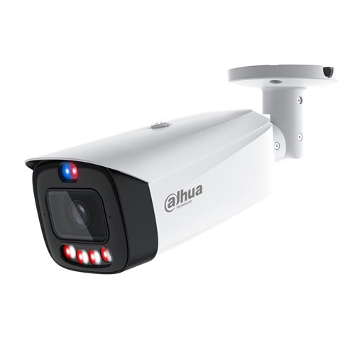 Dahua WizSense Series 6MP TiOC Pro 3.0 Active Deterrence Bullet Network Camera with 2.8mm Fixed Lens, WizColor Technology, IP67 - DH-IPC-HFW3649T1-AS-PV-PRO-ANZ