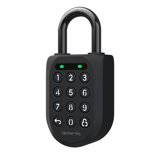 Igloohome Smart Padlock with Bluetooth and PIN, Commercial Grade, IP68 Rating - SP2E