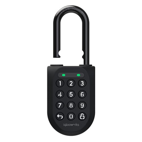 Igloohome Smart Padlock with Bluetooth and PIN, Commercial Grade, IP68 Rating - SP2E