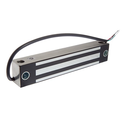 LOX Weather Resistant Electro Magnetic Lock 200kg Monitored Stainless Steel - EM4500