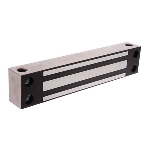 LOX Weather Resistant Electro Magnetic Lock 380kg Monitored Stainless Steel - EM4700
