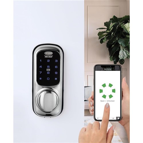 Lockwood 001 Touch Plus Keypad with 001 Latch and Yale L-Module Chrome Plate Display Pack - LWL-001TDDL-CPDP
