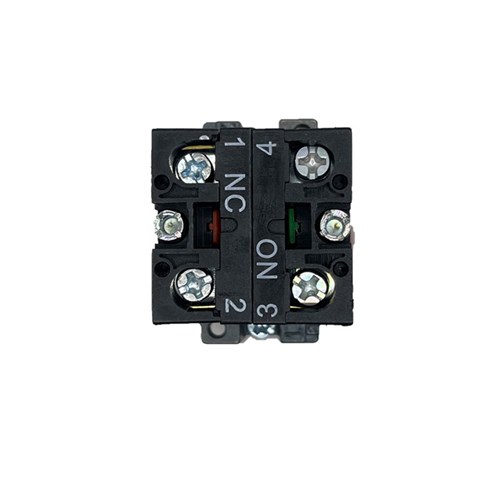 Neptune Red Mushroom Latching Button only - NEDLANCBMR-1