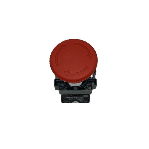 Neptune Red Mushroom Latching Button only - NEDLANCBMR-1