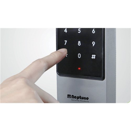 Neptune Standalone/Wiegand Capacitive Touch Keypad with HID/EM/Mifare Reader, IP68 and IK10 - NEKPWST2W