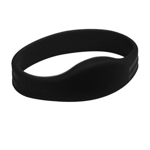 Neptune Silicone Wristband HID 125kHz T5577 Black Medium