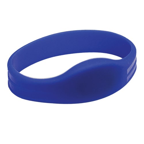 Neptune Silicone Wristband, HID 125kHz T5577 Dark Blue Large
