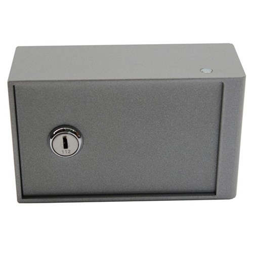 ADI Security Key Box with Hinged Door to suit 22mm Camlock, Supplied With Camlock, Keyed to Differ - NMB1112CAM