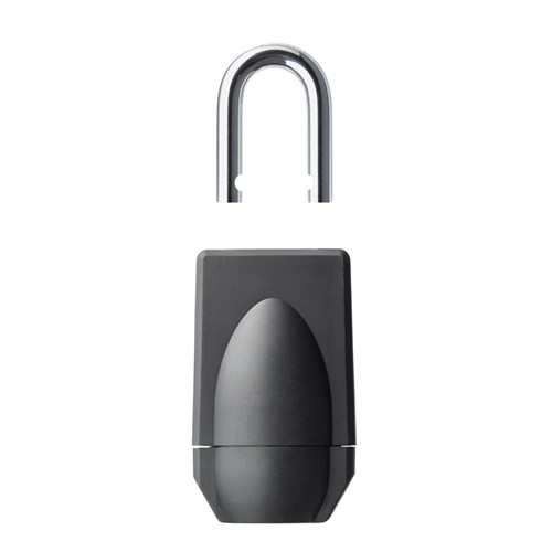SALTO NEOxx, Padlock With Loose Shackle, Mifare, BLE + HSE, Black Reader, (IP68)