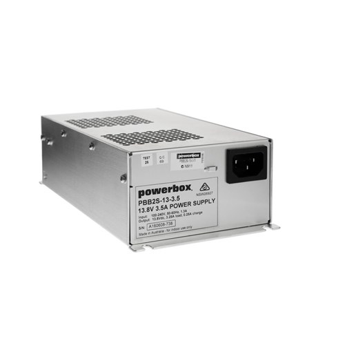 Powerbox MKII Series 13.8VDC 3.5Amp Power Supply with Battery Charging, AC Fail and Low Battery Monitoring - PBB2S-13-3.5 MKII