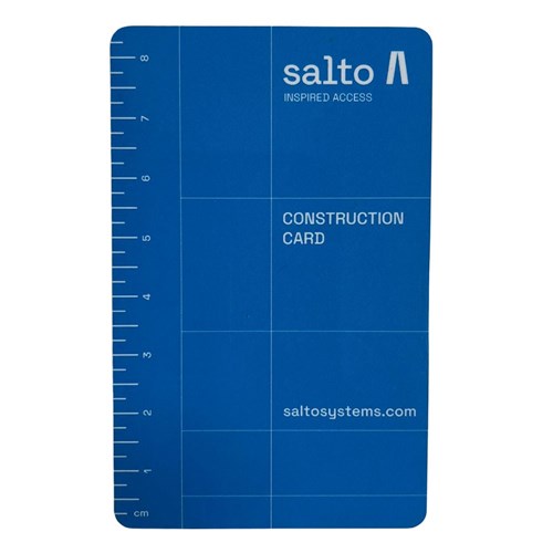 SALTO ISO MIFARE CONSTRUCTION CARD