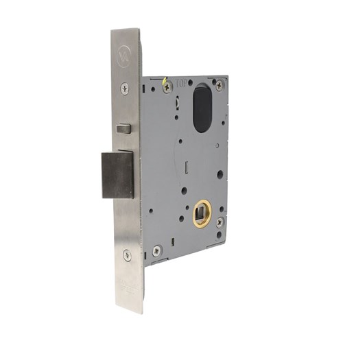 Parasole Mortice Lock, 60mm Backset with 33 Degree Hub Rotation and 8mm Spindle Satin Stainless Steel Finish